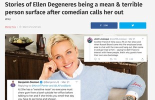 Twitter chao đảo với những câu chuyện vạch trần bà hoàng Talkshow Ellen DeGeneres