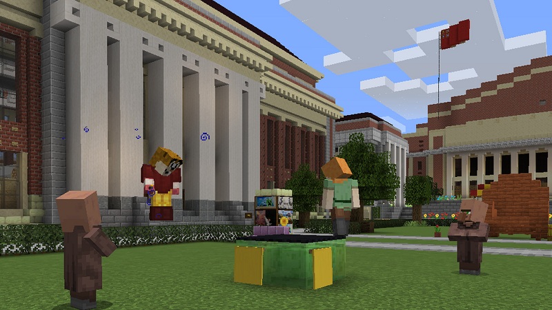 Nghỉ dịch đến 6x Tết, sinh viên xây ngay trường học trong Minecraft cho đỡ nhớ