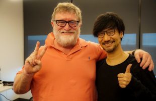 Hideo Kojima – cha đẻ Metal Gear Sold bất ngờ ghé Valve để thăm Gabe Newell
