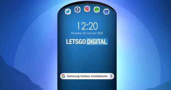 Lộ ý tưởng smartphone mới của Samsung tận 3 màn hình, thiết kế tròn vành vạnh chưa từng có