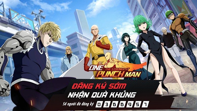 Vượt mốc 350.000 user đăng ký tải, gamer hối thúc One Punch Man: The Strongest nhanh ra mắt