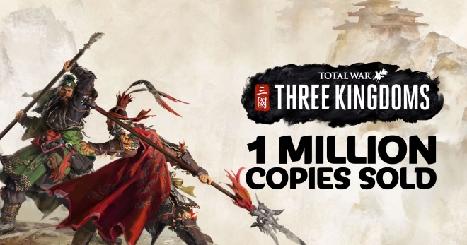 Total War: Three Kingdoms bán 1 triệu bản chỉ trong vòng 1 tuần