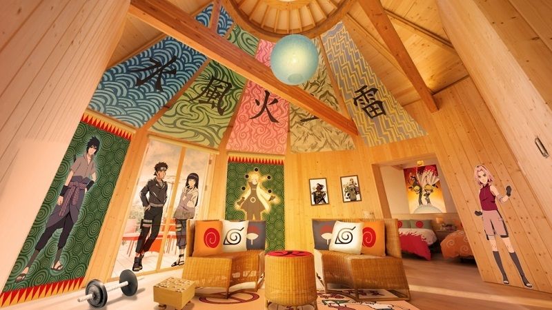 Khám phá biệt thự chủ đề Naruto cực chất với giá phòng cả chục triệu mỗi đêm