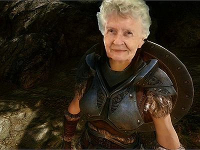 Chân dung Shirley Curry, cụ bà game thủ ngoài 80 được ủng hộ đưa vào The Elder Scroll V: Skyrim