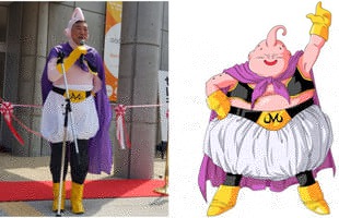 Chỉ có ở Nhật, người ta mới thấy được bộ trưởng quốc phòng... cosplay làm Mabư