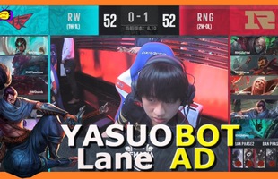 [Video] Highlight RNG cầm xạ thủ YASUO đi Bot vẫn cày nát team địch tại Demacia Cup