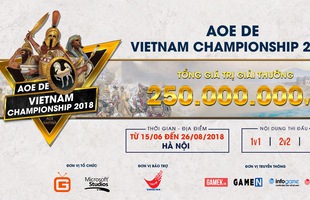GameTV và Microsoft ra mắt giải đấu AoE DE chính thức đầu tiên tại Việt Nam