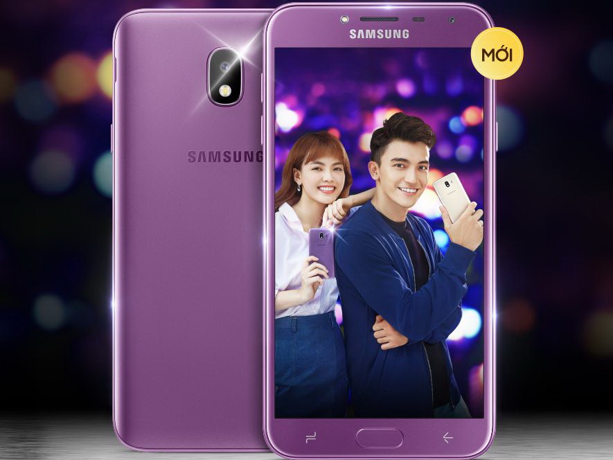 Samsung Galaxy J4 lên kệ từ 8/6, giá 3,79 triệu đồng