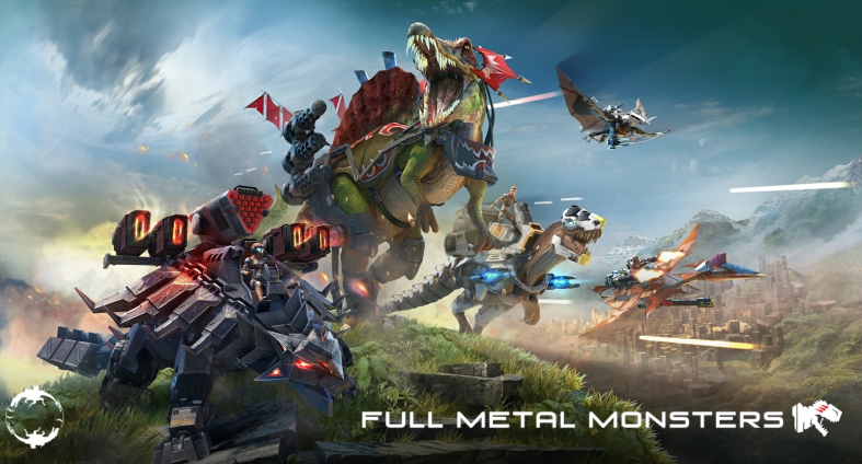 Full Metal Monsters - Game hành động chiến đấu với những chú khủng long máy