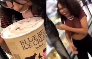 Liếm trộm hộp kem trong siêu thị, cô gái phải đối mặt với án tù 20 năm
