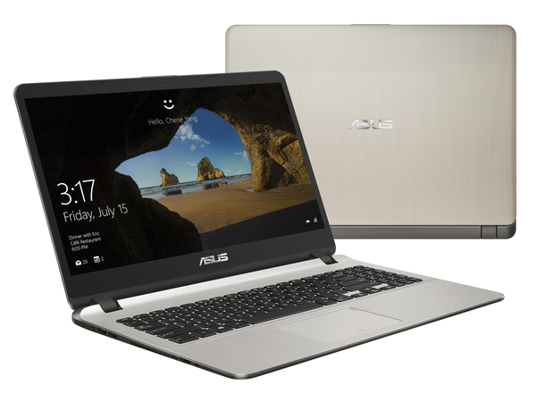 Asus X407 và X507: laptop phổ thông tích hợp bảo mật vân tay