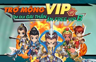 Tặng Free VIP 6 vĩnh viễn bảo sao game Kiếm Khách Ca Ca VTC được lòng game thủ