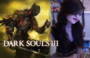 Chỉ cần nhún nhẩy và sử dụng nhân vật level 1, nữ game thủ xinh đẹp dễ dàng phá đảo Dark Souls 3