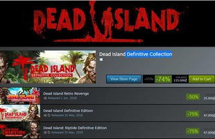 Siêu khuyến mại, game zombie tuyệt hay Dead Island đang giảm giá tận 75%