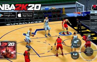 Game bóng rổ nhà nghề NBA 2K20 Mobile chính thức cho tải về
