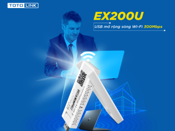 TOTOLINK EX200U - USB mở rộng sóng