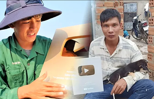 Nghề chính là phụ hồ nhưng vẫn đạt được nút vàng Youtube, đây chính xác là hai Youtuber nghèo mà nghị lực nhất Việt Nam