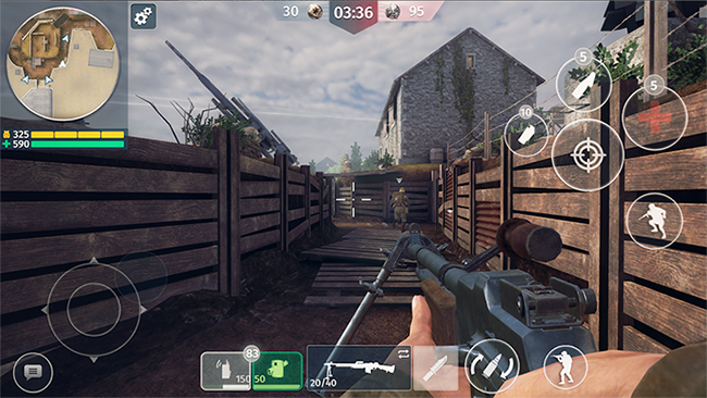 World War 2 – Battle Comba‪t‬: FPS với đồ họa tuyệt hảo trên mobile