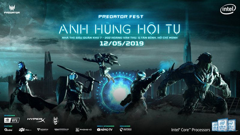 Predator Fest 2019 – Anh Hùng Hội Tụ: Sự kiện lớn nhất năm của Acer với vô số phần quà hấp dẫn