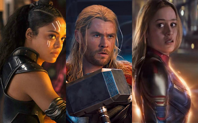 Tình tay ba giữa Thor - Captain Marvel - Valkyrie nên được làm thành phim?