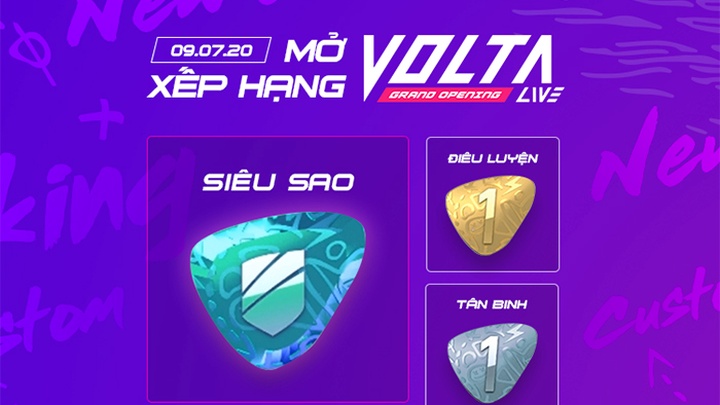 Volta Live FO4 sẽ cập nhật xếp hạng trong tuần này