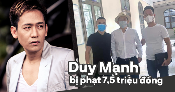Ca sĩ Duy Mạnh bị phạt 7,5 triệu đồng sau phát ngôn lệch lạc về chủ quyền trên Facebook