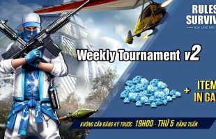 ROS Mobile Weekly Tournament: Tham chiến và nhận quà hot 19h tối ngày 8/11