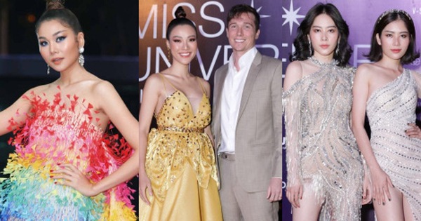 Dàn mỹ nhân, nghệ sĩ đình đám Vbiz đua nhau đọ sắc vóc lộng lẫy trên thảm đỏ chung kết Hoa hậu Hoàn vũ Việt Nam 2019