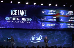 [CES 2019] Sau khi AMD giới thiệu chip 12nm, Intel ngay lập tức ra mắt chip xử lý 10nm Ice Lake