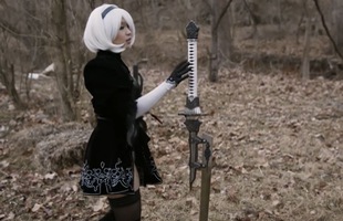 Chế tạo thanh kiếm tuyệt đẹp của cô nàng 2B trong NieR: Automata