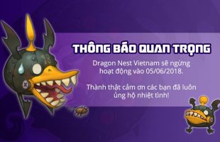 Dragon Nest chính thức ngừng phát hành tại Việt Nam
