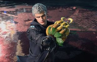 Capcom cho Nero đeo… buồng chuối đi đánh quái trong Devil May Cry 5