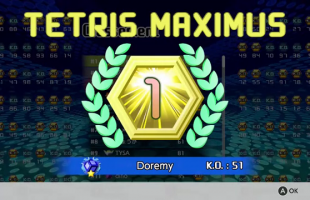 Xuất hiện kỉ lục ấn tượng 51 K-O trong Tetris 99