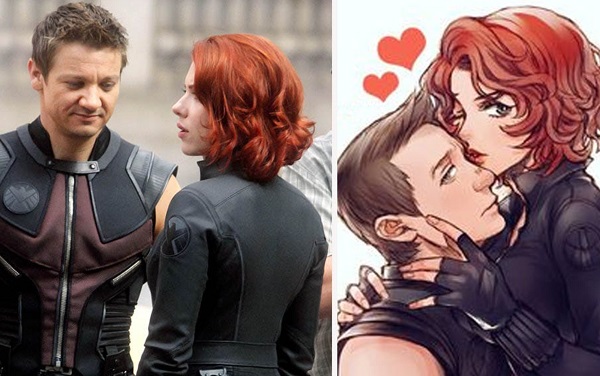 Cảnh Hawkeye và Black Widow thổ lộ tình cảm đã bị cắt đi trong Endgame?