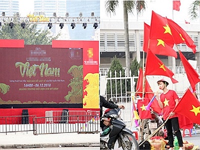 Không cần vé, người hâm mộ vẫn có thể đến Mỹ Đình giờ chót để cổ vũ cho đội tuyển Việt Nam