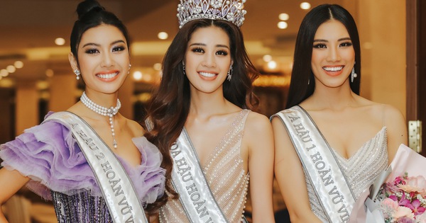 Cận cảnh nhan sắc Top 3 Hoa hậu Hoàn vũ Việt Nam 2019: Khánh Vân tỏa sáng với gương mặt thánh thiện, 2 nàng Á hậu đáng gờm