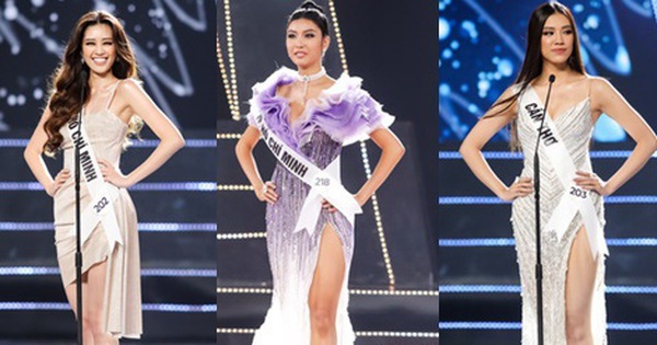 Phần ứng xử xuất sắc của Top 3 người đẹp Hoa hậu Hoàn vũ 2019: Thúy Vân, Khánh Vân hay Kim Duyên đỉnh hơn?