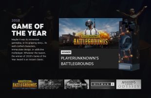 PUBG được vinh danh là Game Của Năm tại giải thưởng Steam Awards 2018