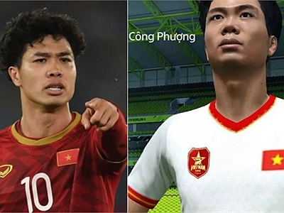 Công Phượng là cầu thủ bóng đá Việt Nam đầu tiên có mặt tại FIFA 19, xếp hạng TOP 10 ASEAN