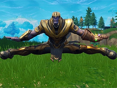 Xem Thanos quẩy tung nóc nhà dưới nền nhạc discord trong bản cập mới của Fortnite