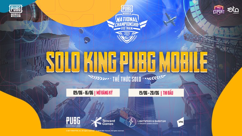OTA Esports khởi động giải đấu SOLO KING PUBG MOBILE 2021