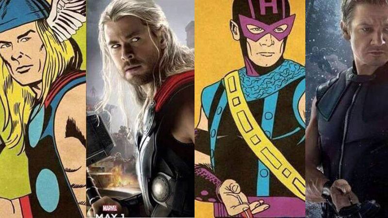 Các siêu anh hùng Marvel đã thay đổi như thế nào từ truyện tranh lên đến màn ảnh