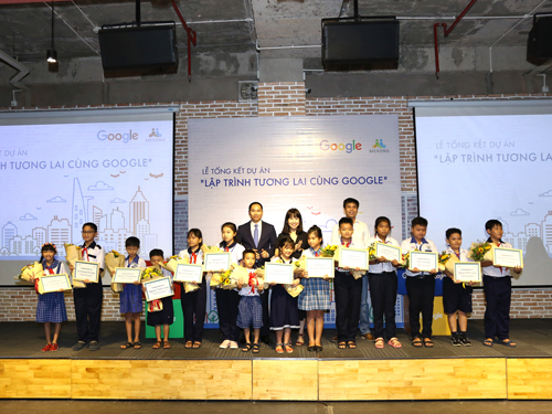 Lập trình Tương lai cùng Google: trao cơ hội lập trình sáng tạo cho trẻ em 