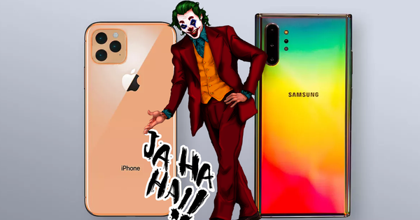 Xem loạt phim về Joker liên tục 10 tiếng trên iPhone 11 Pro Max và Galaxy Note 10+, ai sẽ trụ lâu hơn?