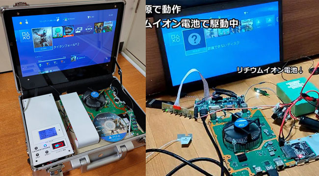 Kỹ sư Nhật Bản dành 10 tháng để lắp ráp Vali Play Station 4