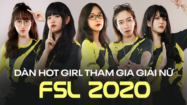 Dàn hot girl của V Gaming sẽ đại diện Việt Nam tham gia giải FSL Elite 2020