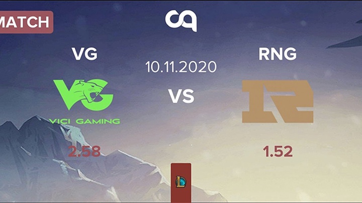 Trực tiếp VG vs RNG, vòng bảng NEST Cup 2020