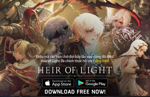 Heir of Light – tựa game Gothic của Gamevil sắp ra mắt phiên bản Việt hóa