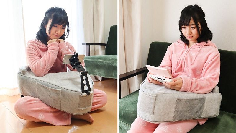 Xuất hiện 'đệm gaming' cho game thủ mobile do người Nhật phát minh