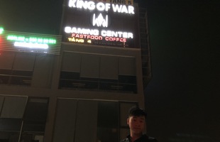 Còn chưa đến ngày khai trương, biển hiệu của KOW Gaming Center 2 đã sáng đèn, King of War bảo đây là... Khách Sạn 5 sao